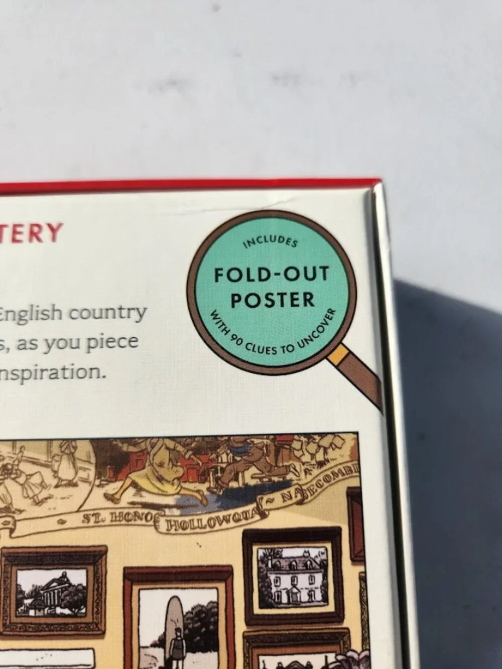The World of Agatha Christie 1000 Piece Jigsaw Puzzle Laurence King 90 Clues & P
